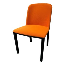 NEW Gordon International Studio Eurolinea Design Manhattan Side Orange Chair. Original Price: $1,238