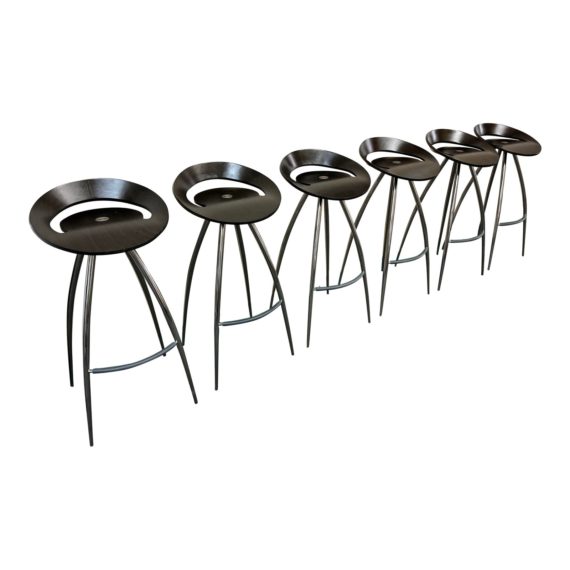 Design Group Italia Magis Lyra Bar Stools, Set of Six