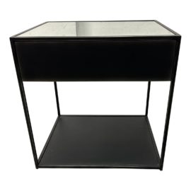 Restoration Hardware Gramercy Mirrored Nightstand. Original Price: $1,040