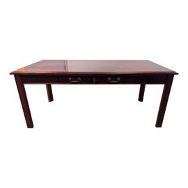 Kimball International Wood Desk + Drawer