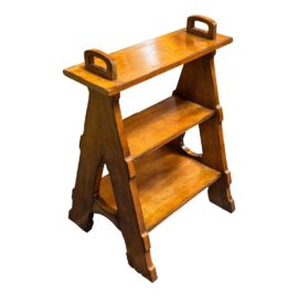 Vintage Library Steps or Bookshelf