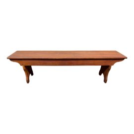 Mt. Veeder Vintage Long Pine Bench