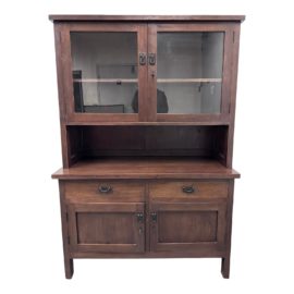 Wooden Duck Two Piece Hutch. Original Price: $2,000