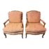 Wayne Industries Custom Bergere Chairs, a Pair