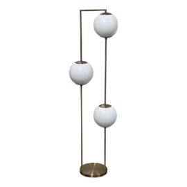 Crate & Barrel Cosmos Gold Metal Floor Lamp. Original Price: $270