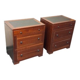 Copeland Furniture File Cabinets, a Pair. Original Price: $2,000