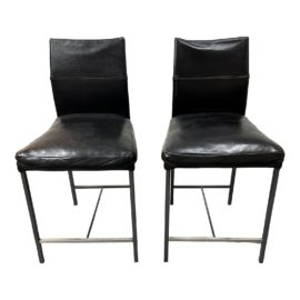 Design Within Reach Antica Counter Stools, a Pair. Original Price: $1,770