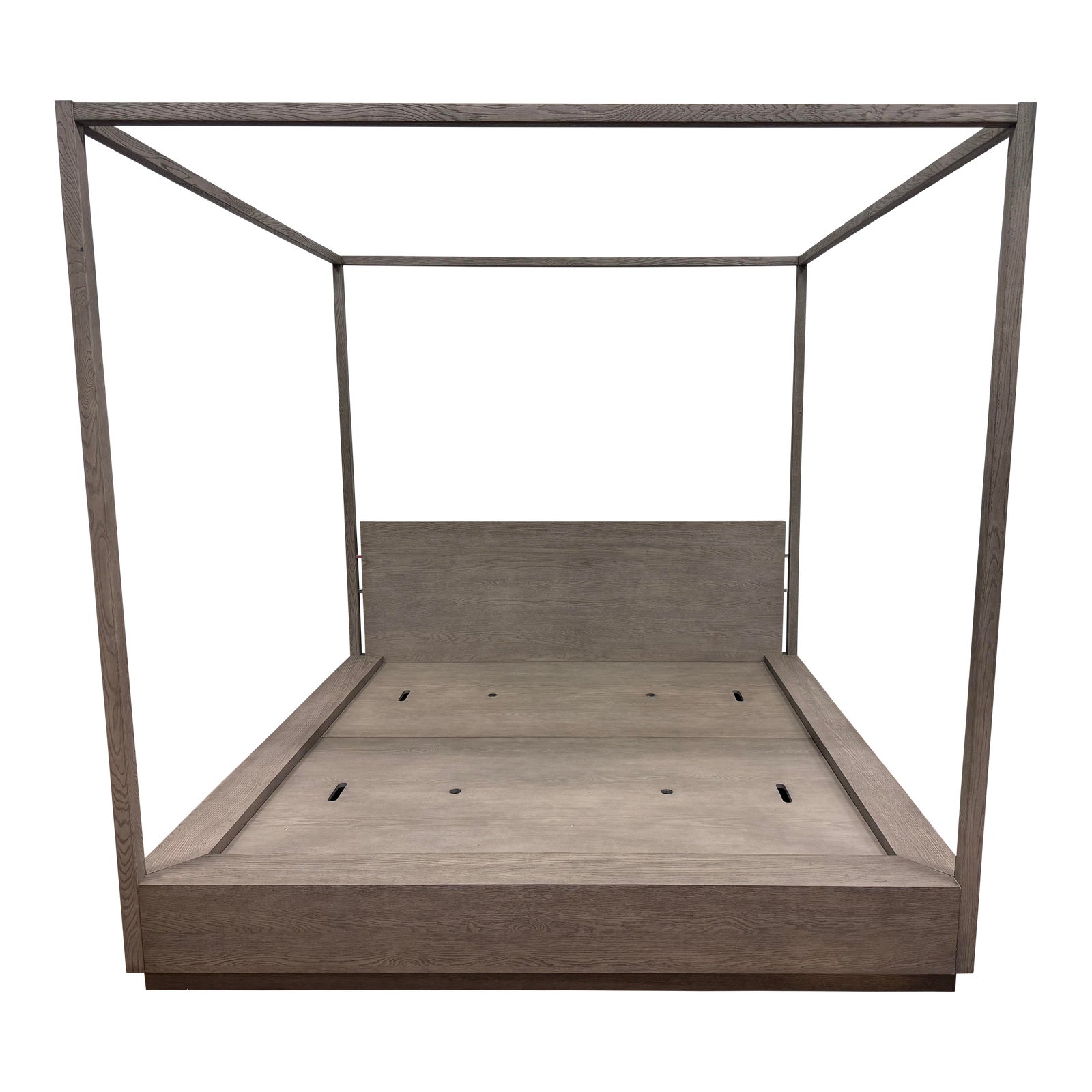 Restoration Hardware 19th C. French Iron Canopy California King Bed