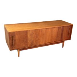 Room & Board Mid Century Cherry Media Cabinet. Original Price: $2,000