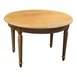 Restoration Hardware Vintage French Oak Extension Dining Table. Original Price: $1,795