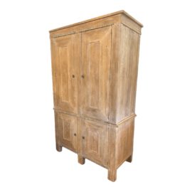Hickory White Cerused Armoire. Original Price: $4,000