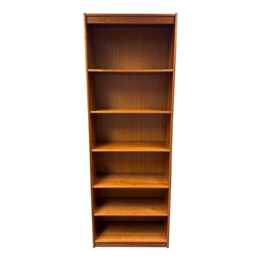 Vintage Scandinavian Cherrywood Bookshelf - Design Plus Gallery