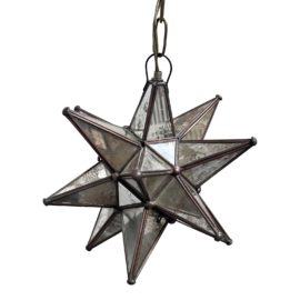 Worlds Away Moravian Star Pendant Light. Original Price: $495