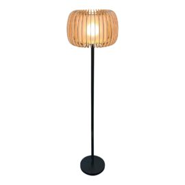 Forestier Style Bamboo Floor Lamp