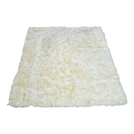 Safavieh Sheepskin Square Area Rug - 8′ × 8′. Original Price: $800