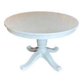 Crate & Barrel Blake Tovin Avalon Pedestal Extension Table