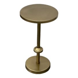 Four Hands Brass Adjustable Side Table. Original Price: $300