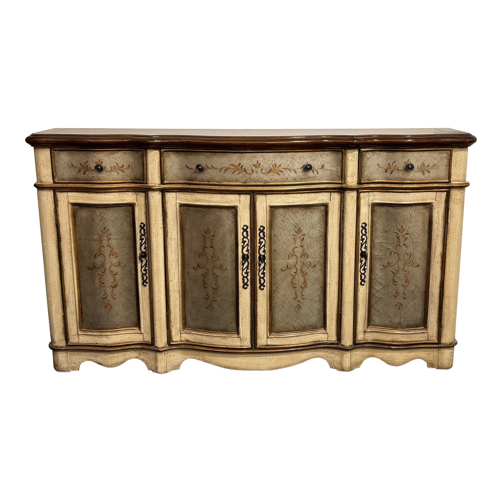 Coast to Coast Gentry Vintage Style Credenza - Design Plus Gallery