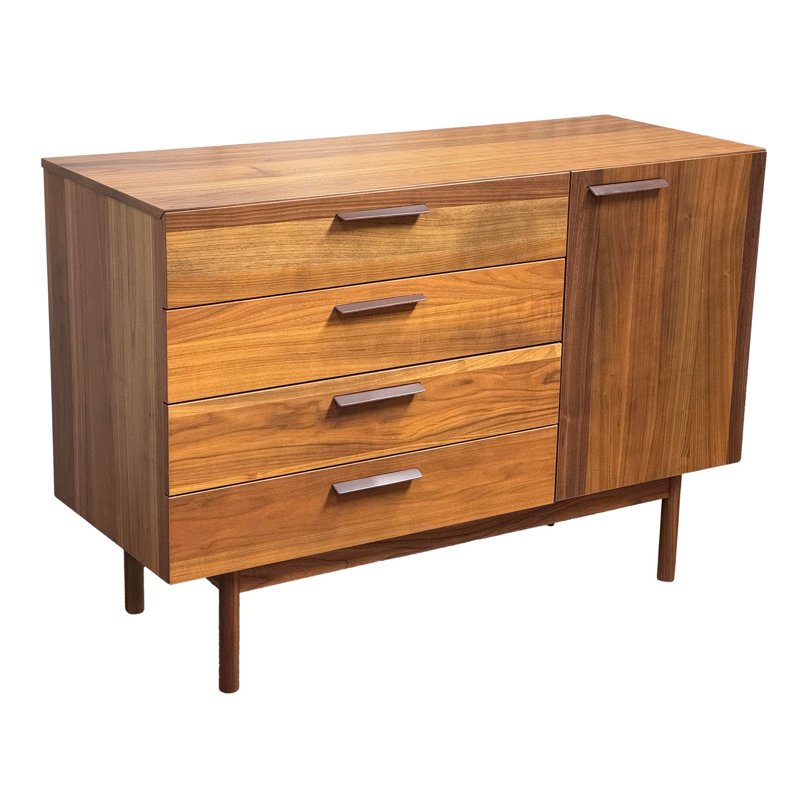 blu dot shale dresser Blu Dot | Shale 4 Drawer Dresser | Walnut main image 1