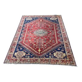 Hand Knotted Pakistan Area Rug - 6′6″ × 8′