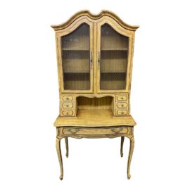 Thomasville French Provincial Yellow Secretary