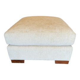 Custom California Sofa Contemporary Ottoman. Original Price: $650