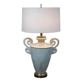 Ralphaeli Large Handled Table Lamp. Original Price: $1,100