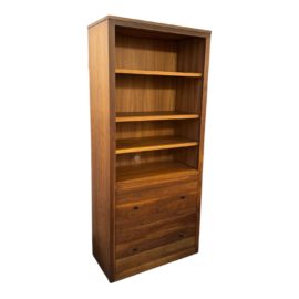 Room & Board Woodwind Double File Drawer Bookcase. Original Price: $1,700