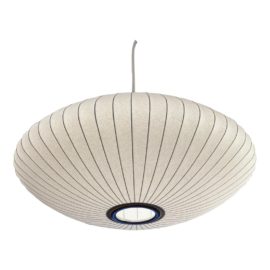 Herman Miller Nelson Saucer Bubble Pendant. Original Price: $650