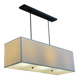 Ethan Allen Liverpool Rectangular Pendant Light