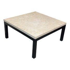 Crate & Barrel Tessellated Stone Parsons Coffee Table. Original Price: $1,100