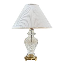 Waterford Lismore Cut Crystal Table Lamp