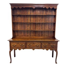 Burton Ching Welsh Style Two Piece China Hutch