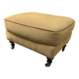 Lee Industries for Restoration Hardware Ottoman + Casters