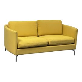 BoConcept Yellow Lille Loveseat. Original Price: $1,500