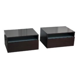 Design Within Reach Leggero Night Stands, a Pair. Original Price: $1,700