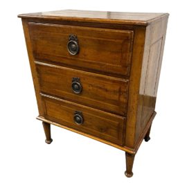 Antonios Antiques 19th Century Walnut Bed Side Table