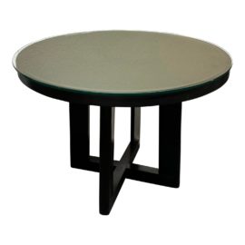 Kempf Woodwork Custom Round Table. Original Price: $4,500