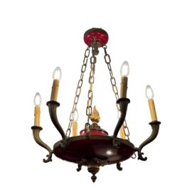French Empire Dore Chandelier
