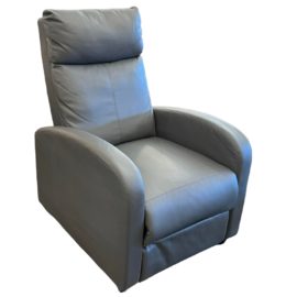 Petite Recliner by Simon in Faux Leather