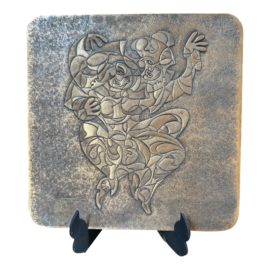 Wendell August Forge Limited Edition Untitled Anatole Krasnyansky Bronze Plaque 74/650