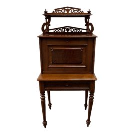 Antique Victorian Drop-Front Ladies Writing Desk