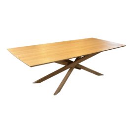 Ethnicraft Mikado Oak Dining Table. Original Price: $4,419
