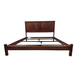 California King Stickley Furniture Cherry Wood Bed Frame