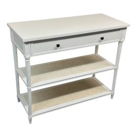 Serena & Lily Harbour Cane Changing Table. Original Price: $1,200