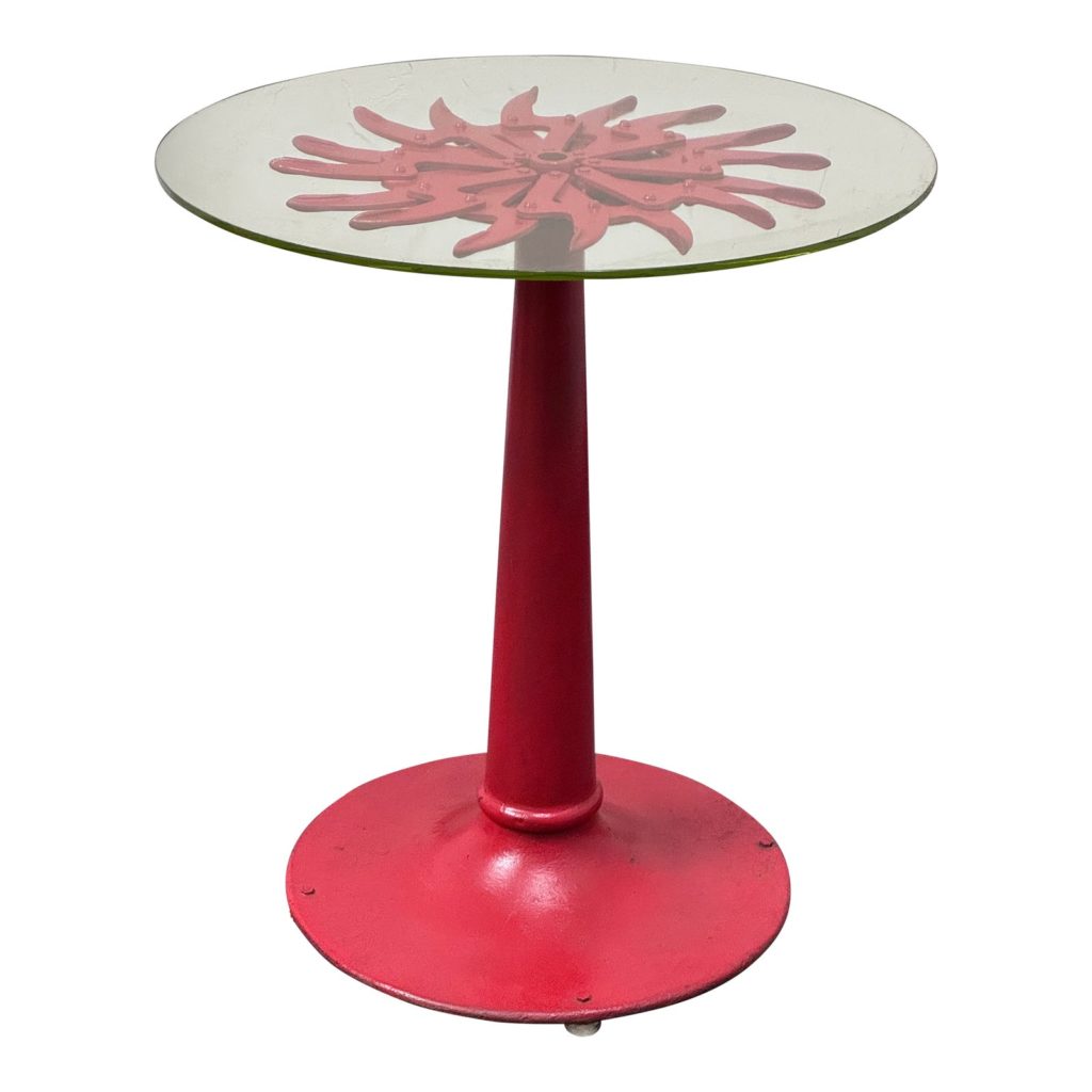 Crate & Barrel Clairemont Round Side Table + Shelf. Original Price