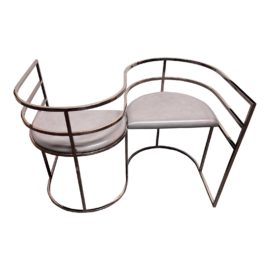 Zander Lee Designs Tete Collection Duo Lover's Seat. Original Price: $1,050