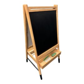 Crate & Barrel Wood Kids Art Easel