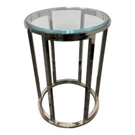 Baker Furniture Thomas Pheasant Martini Side Table. Original Price: $3,300