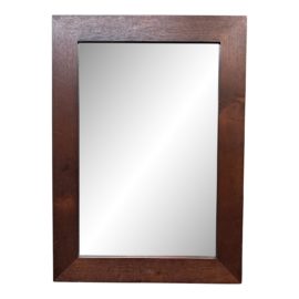 Pottery Barn Transitional Wood Framed Wall Mirror. Original Price: $400